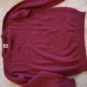 The Little Apaca's House Maroon Sweater, Size L